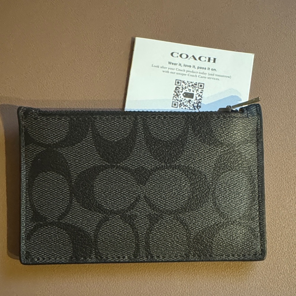 Coach Signature Card Case